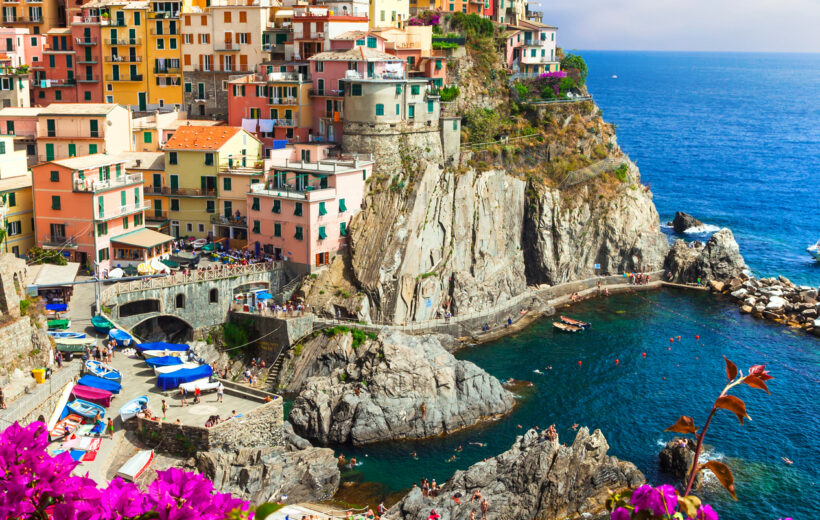 Lagos del Norte Cinque Terre y Toscana